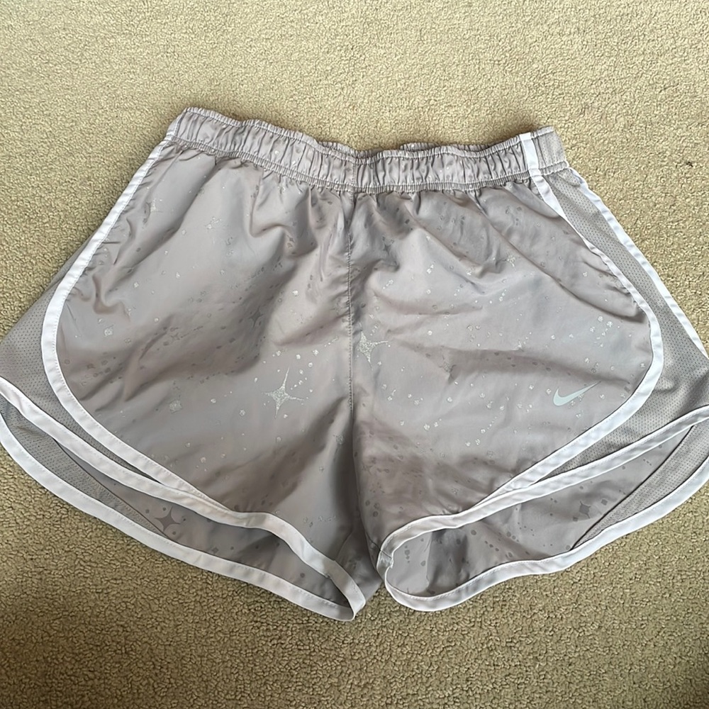 Limited edition sparkle star nike running shorts